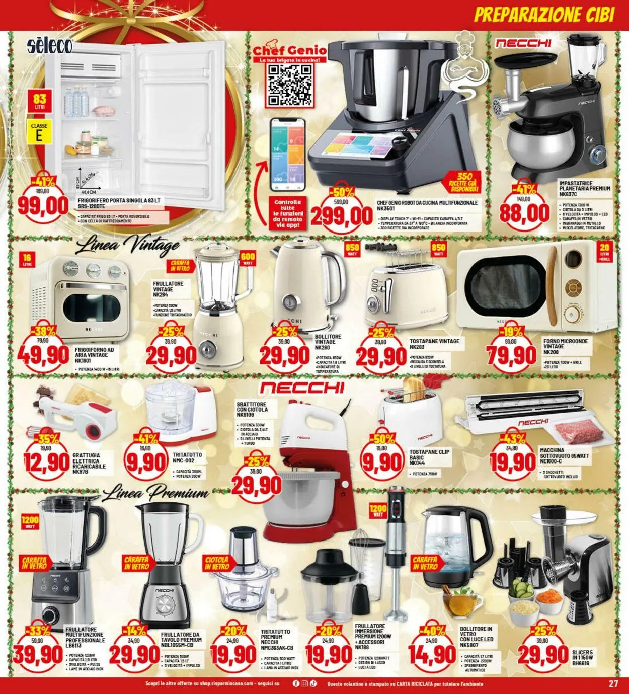 Risparmio Casa Volantino attuale da 24 novembre a 30 novembre di 2025 - Pagina del volantino 27