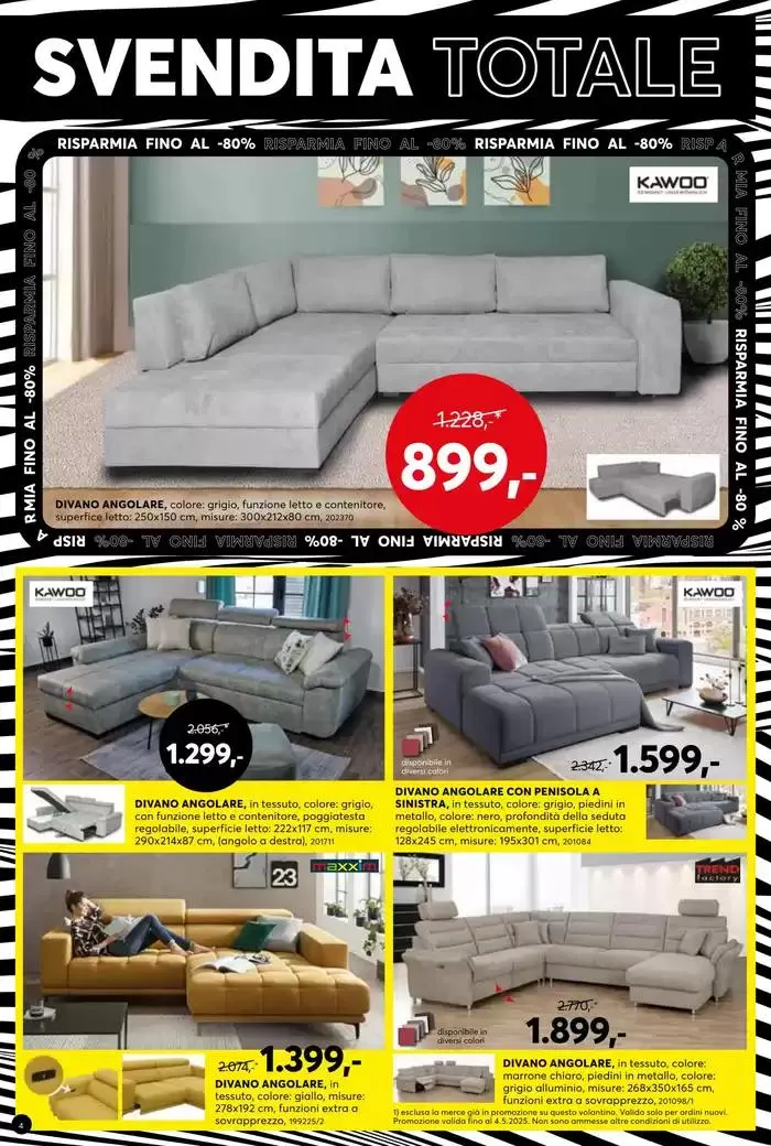 Svendita totale da 23 aprile a 4 maggio di 2025 - Pagina del volantino 4