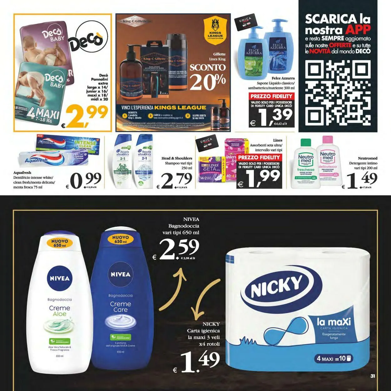 Deco Volantino attuale da 24 ottobre a 3 novembre di 2025 - Pagina del volantino 31