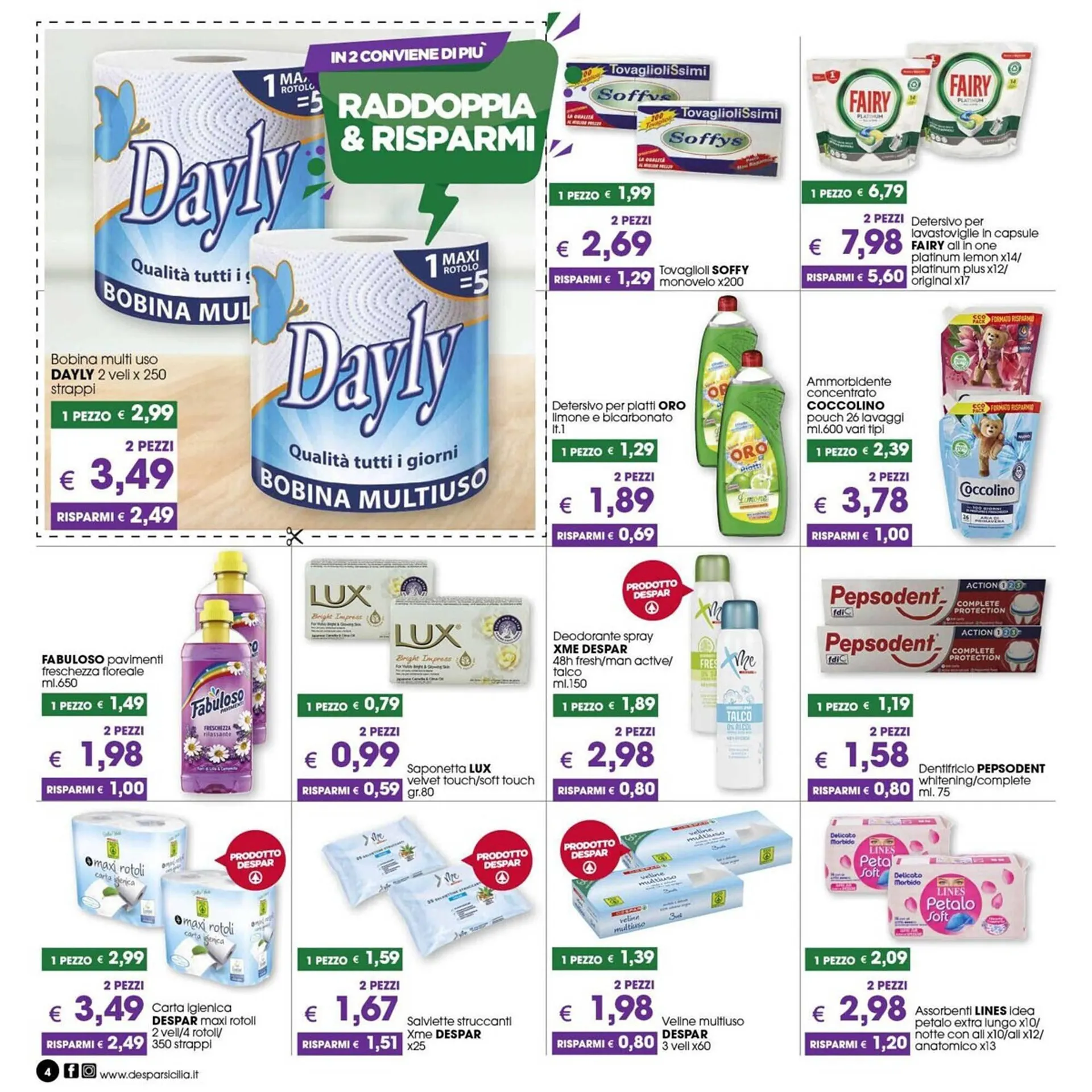 Volantino Eurospar da 31 agosto a 10 settembre di 2023 - Pagina del volantino 4