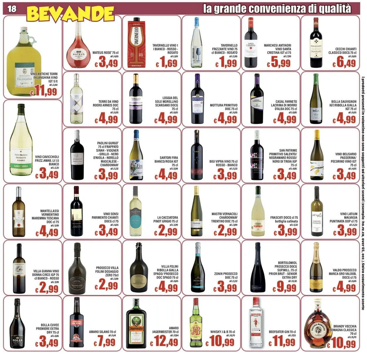 Top Supermercati Volantino attuale da 6 novembre a 20 novembre di 2025 - Pagina del volantino 18