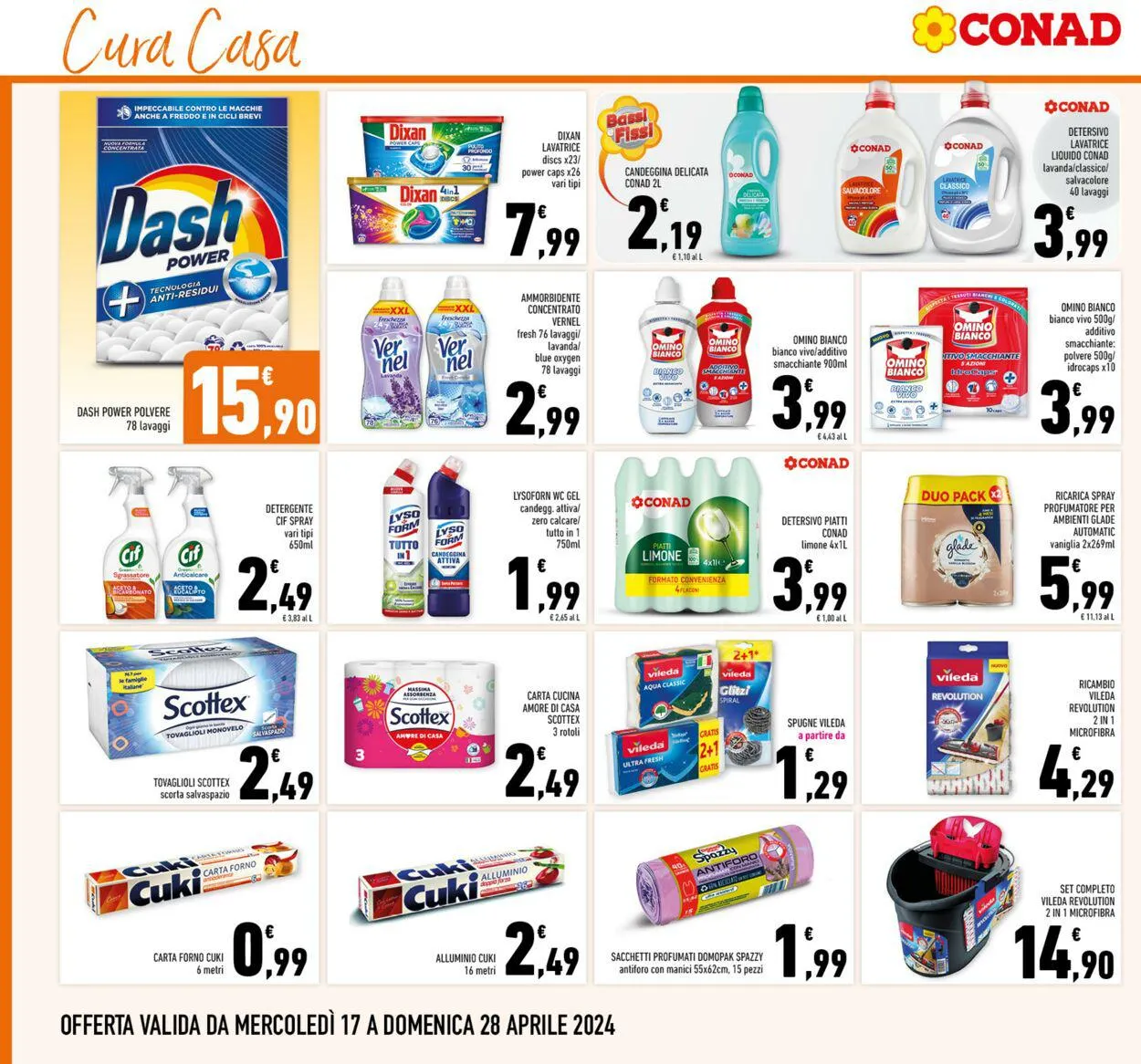 Conad - Palermo Volantino attuale da 17 aprile a 28 aprile di 2024 - Pagina del volantino 22