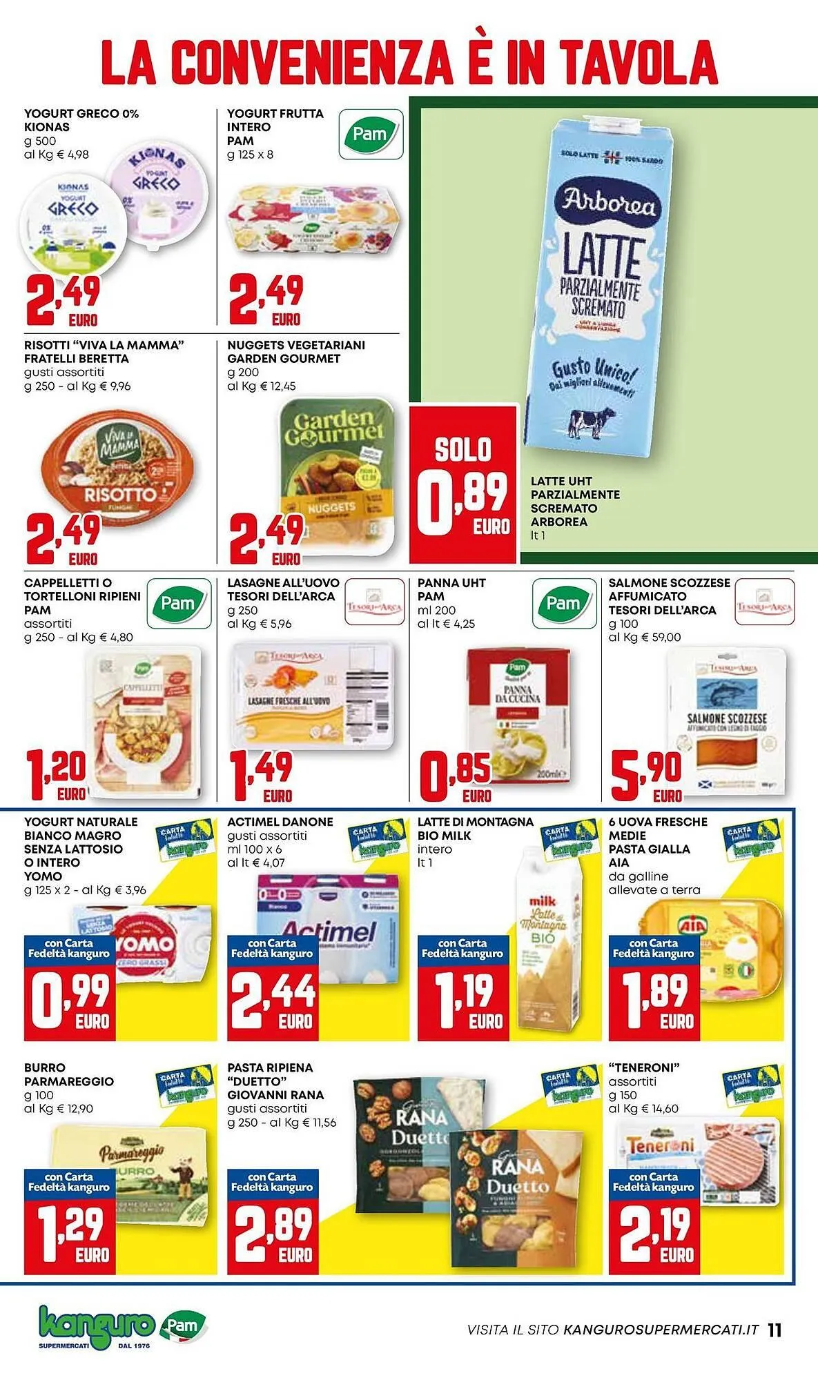Volantino Kanguro da 6 novembre a 3 dicembre di 2025 - Pagina del volantino 11