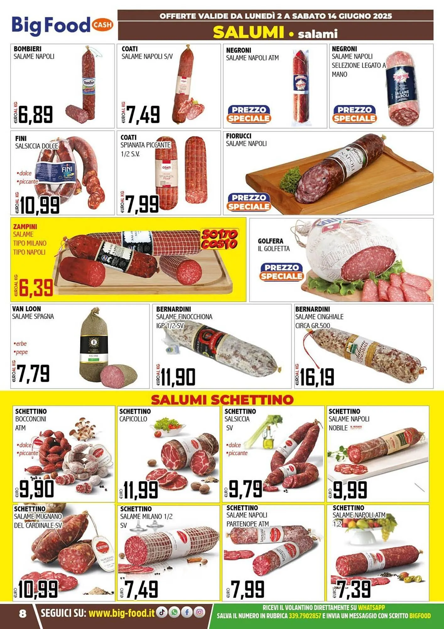Volantino Big Food da 2 giugno a 14 giugno di 2025 - Pagina del volantino 8