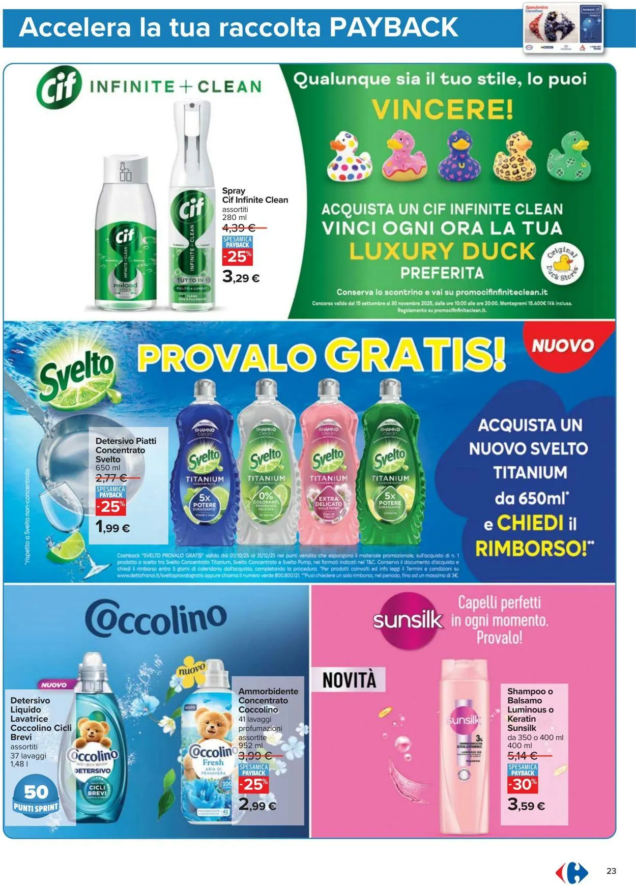 Carrefour Volantino attuale da 23 ottobre a 6 novembre di 2025 - Pagina del volantino 23