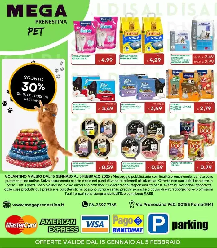 Mega Prenestina -Benvenuto 2025 da 15 gennaio a 5 febbraio di 2025 - Pagina del volantino 16