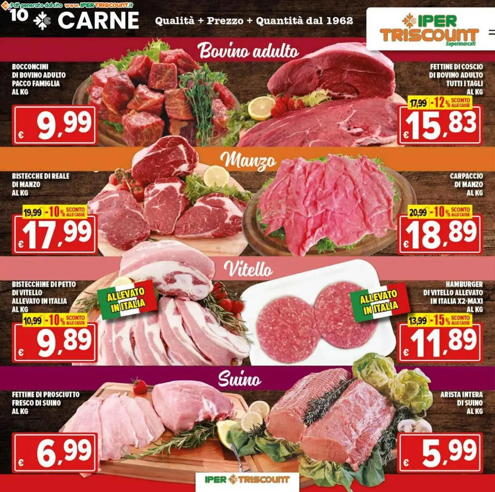 Volantino Iper Triscount da 25 giugno a 3 luglio di 2025 - Pagina del volantino 10