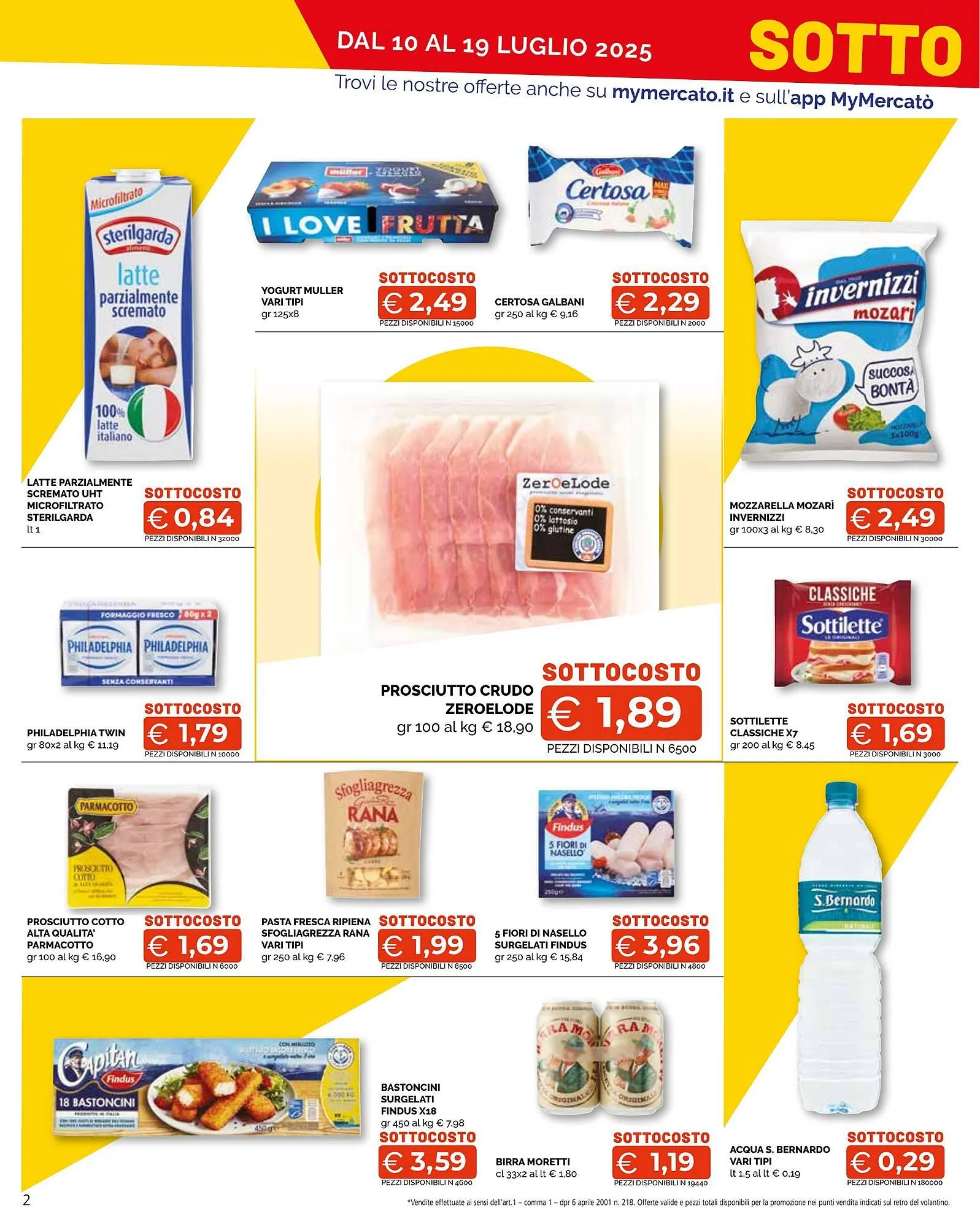 Volantino Mercatò Big da 10 luglio a 20 luglio di 2025 - Pagina del volantino 2