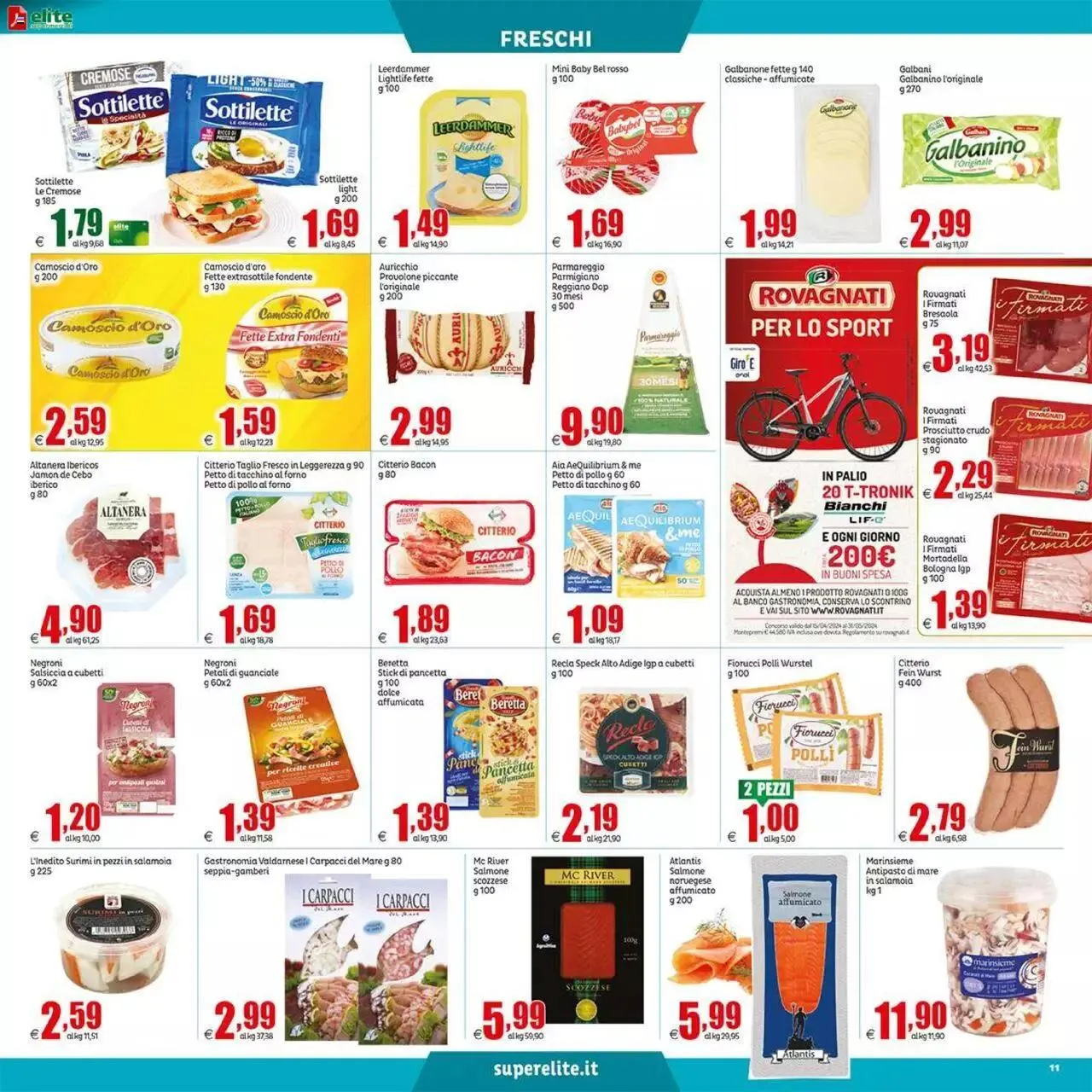 Volantino Elite Supermercati da 2 maggio a 15 maggio di 2024 - Pagina del volantino 11