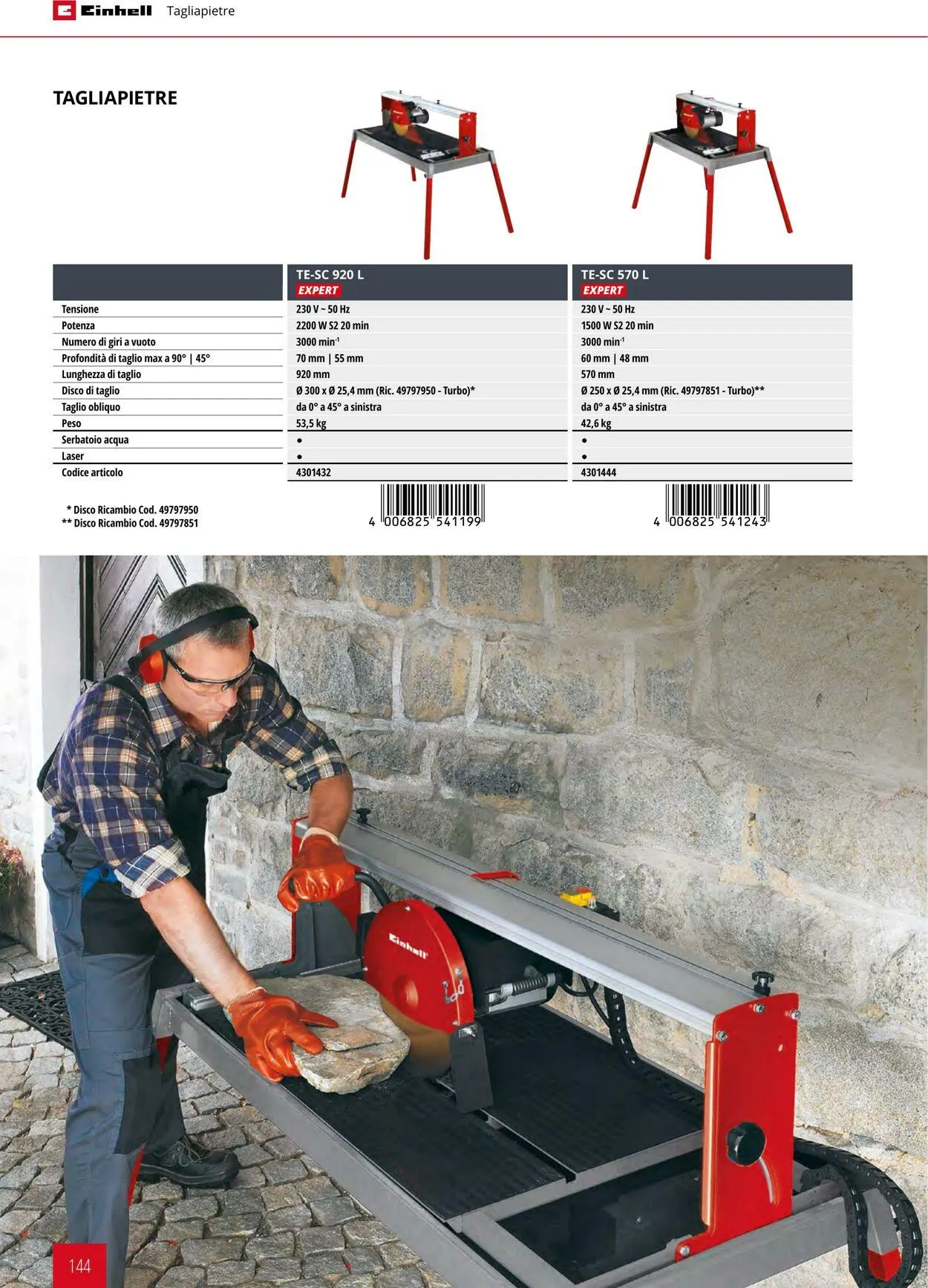 Einhell da 17 giugno a 17 dicembre di 2025 - Pagina del volantino 144