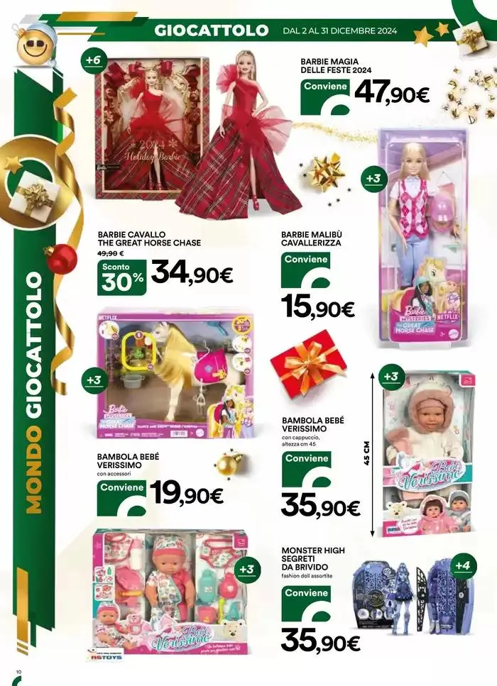 Catalogo Ipercoop da 2 dicembre a 31 dicembre di 2024 - Pagina del volantino 10