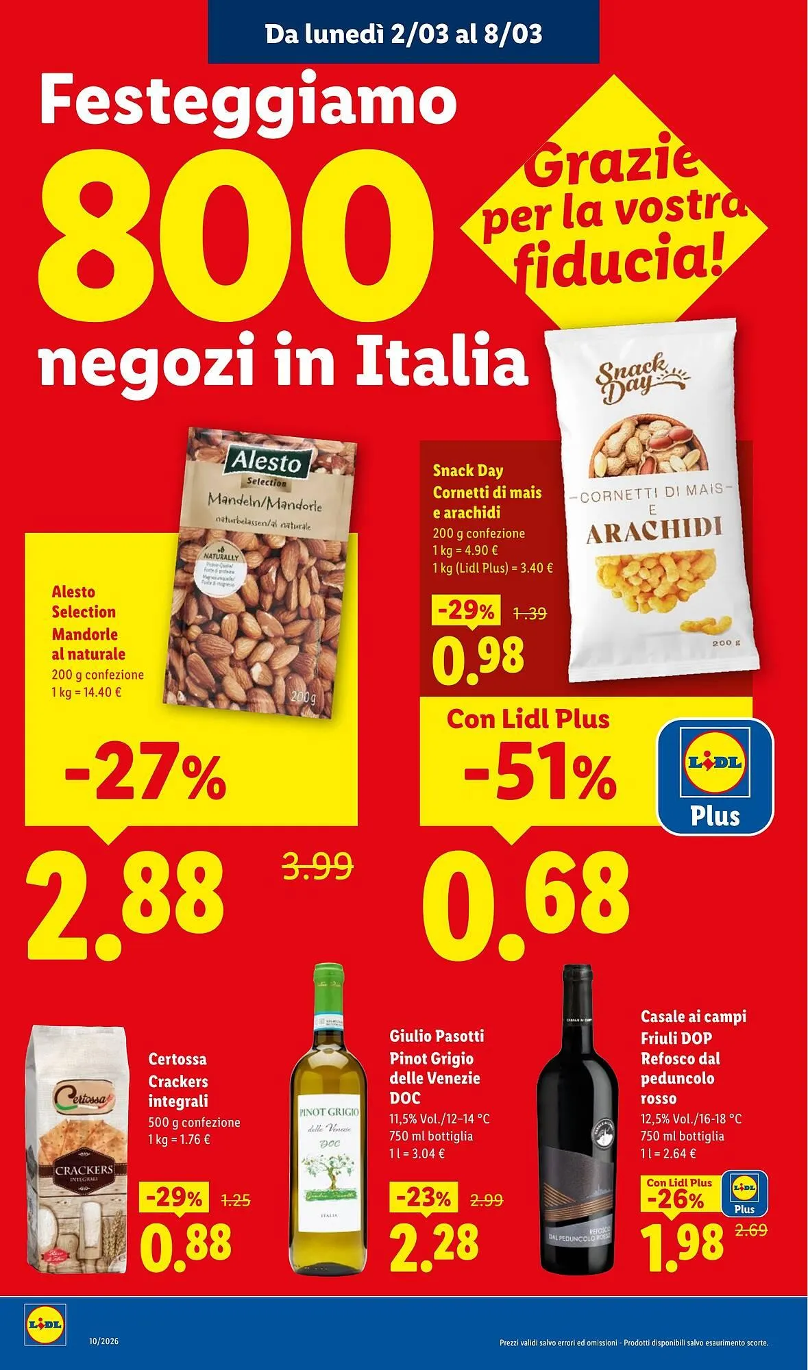 Volantino Lidl da 2 marzo a 8 marzo di 2026 - Pagina del volantino 10