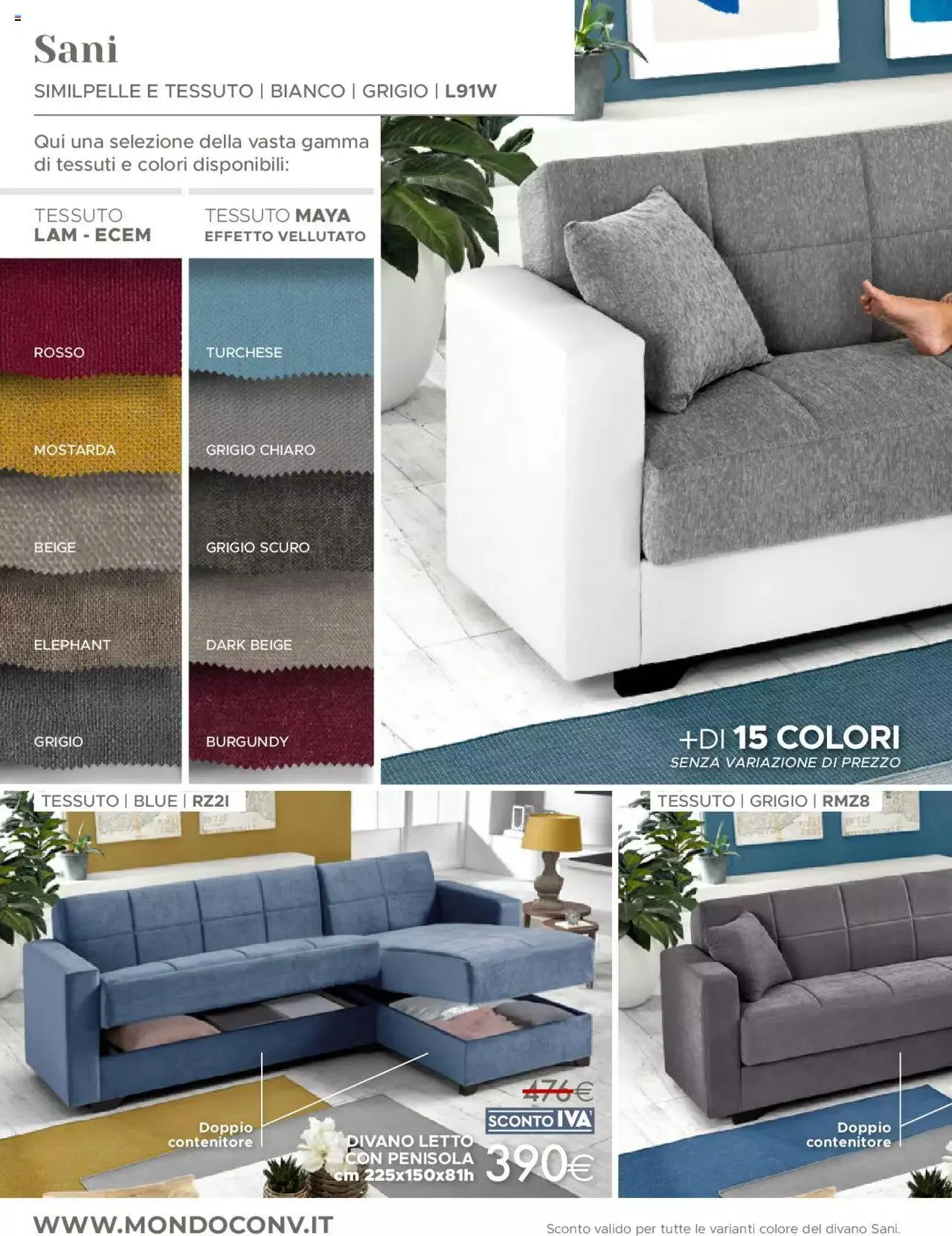 Mondo Convenienza - Catalogo Generale 2023 da 1 luglio a 30 settembre di 2023 - Pagina del volantino 124