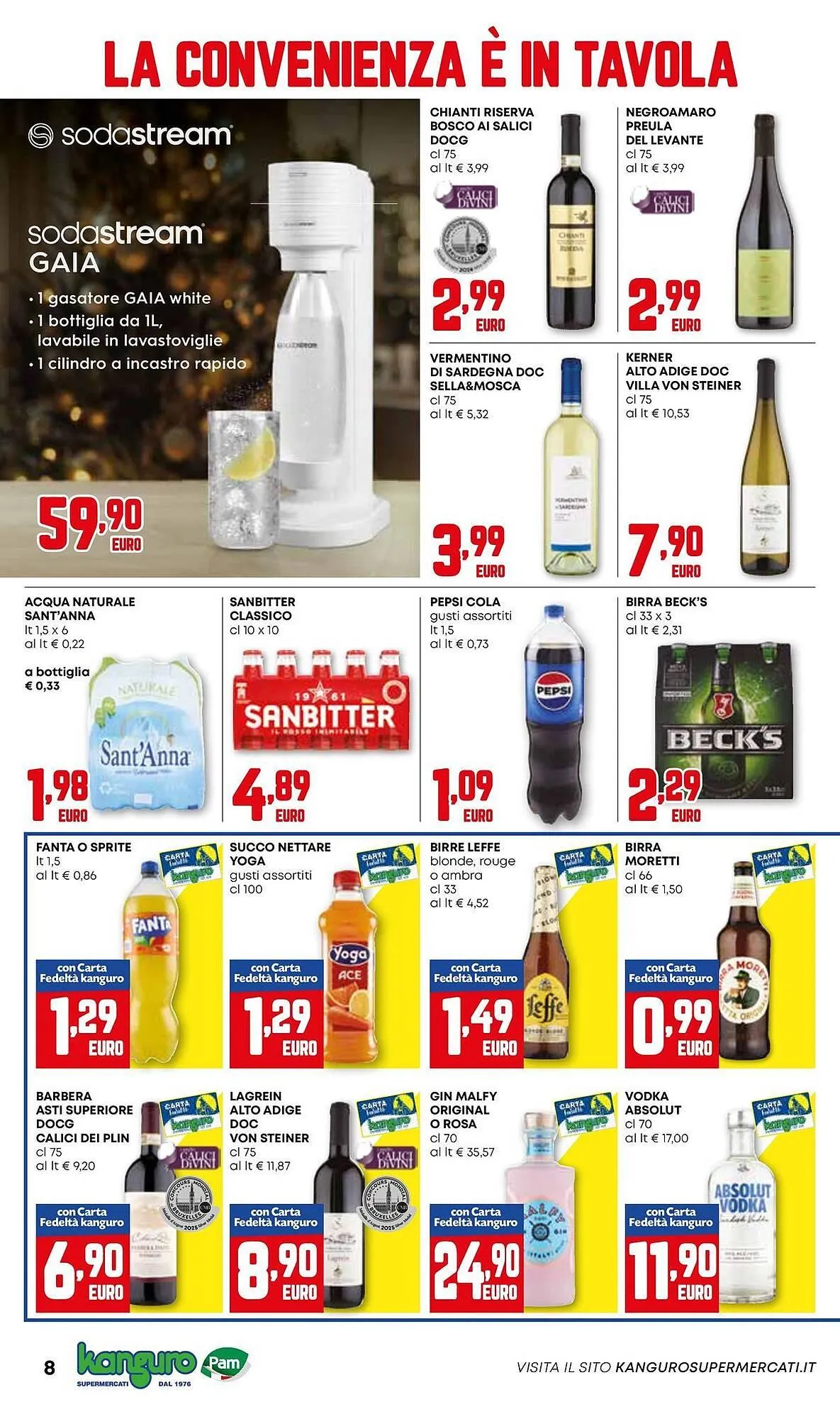 Volantino Kanguro da 18 dicembre a 31 dicembre di 2025 - Pagina del volantino 8