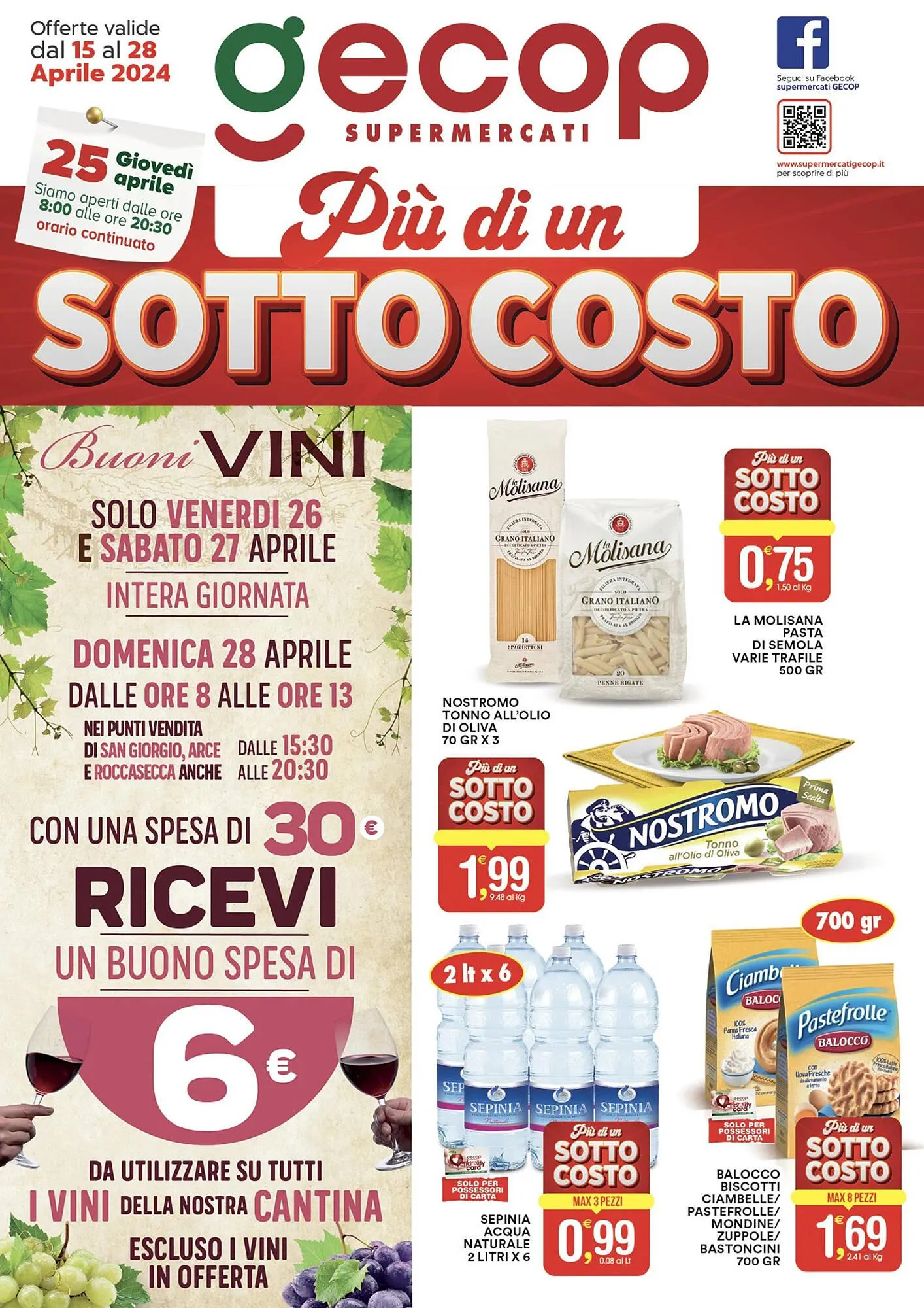 Volantino Gecop da 15 aprile a 28 aprile di 2024 - Pagina del volantino 1