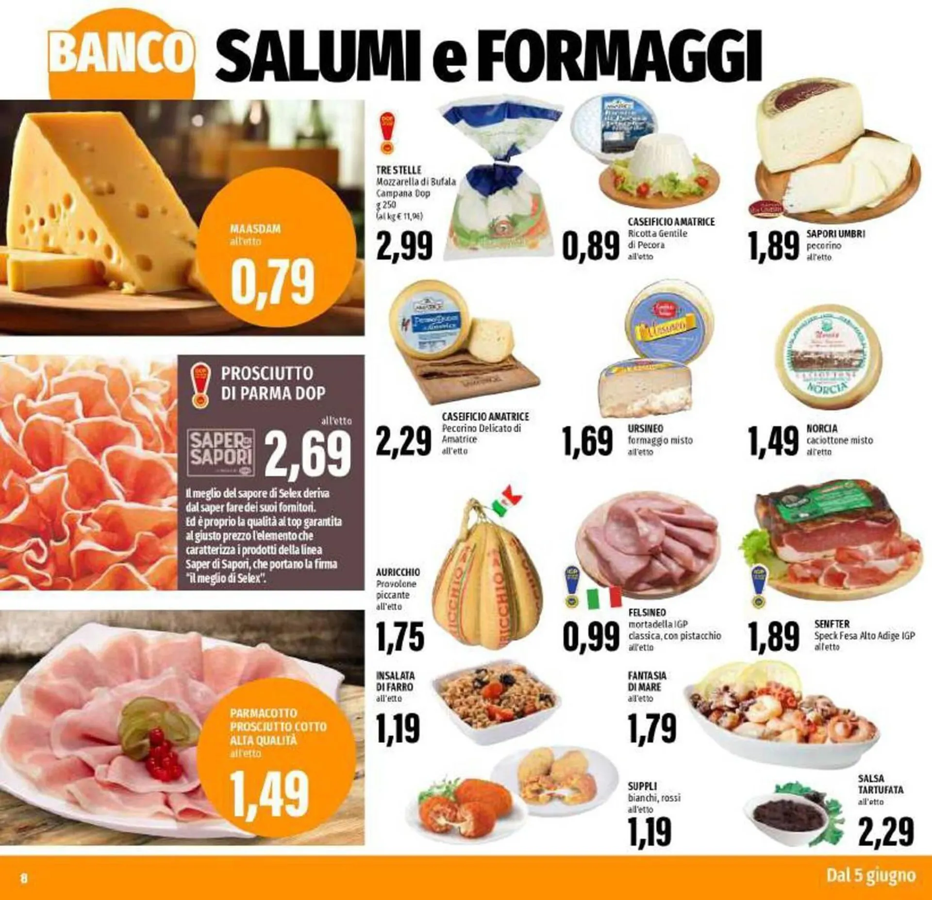 Volantino Emi Supermercati da 5 giugno a 18 giugno di 2025 - Pagina del volantino 8