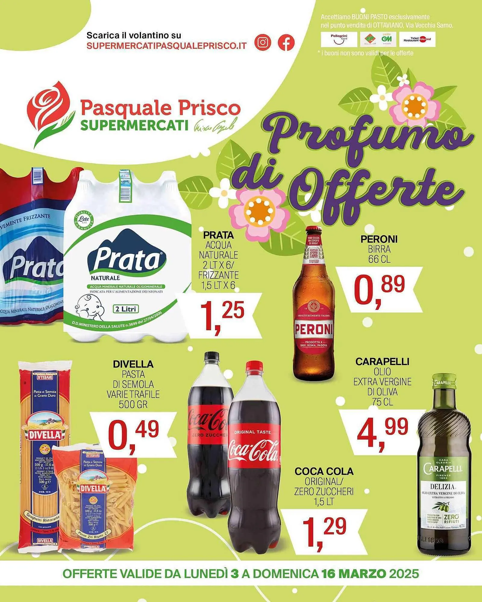 Volantino Supermercati Pasquale Prisco - 1