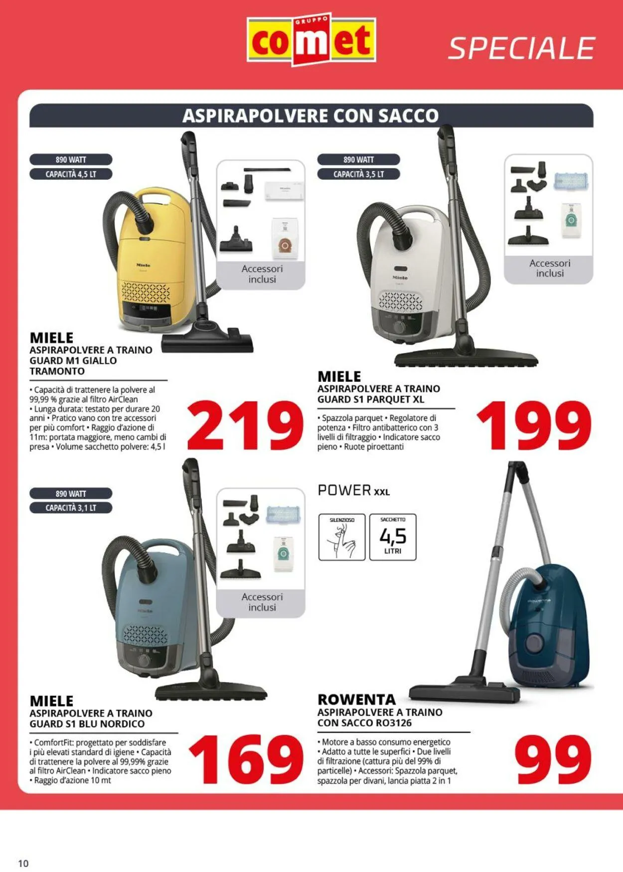 Comet Volantino attuale da 6 giugno a 18 giugno di 2025 - Pagina del volantino 10