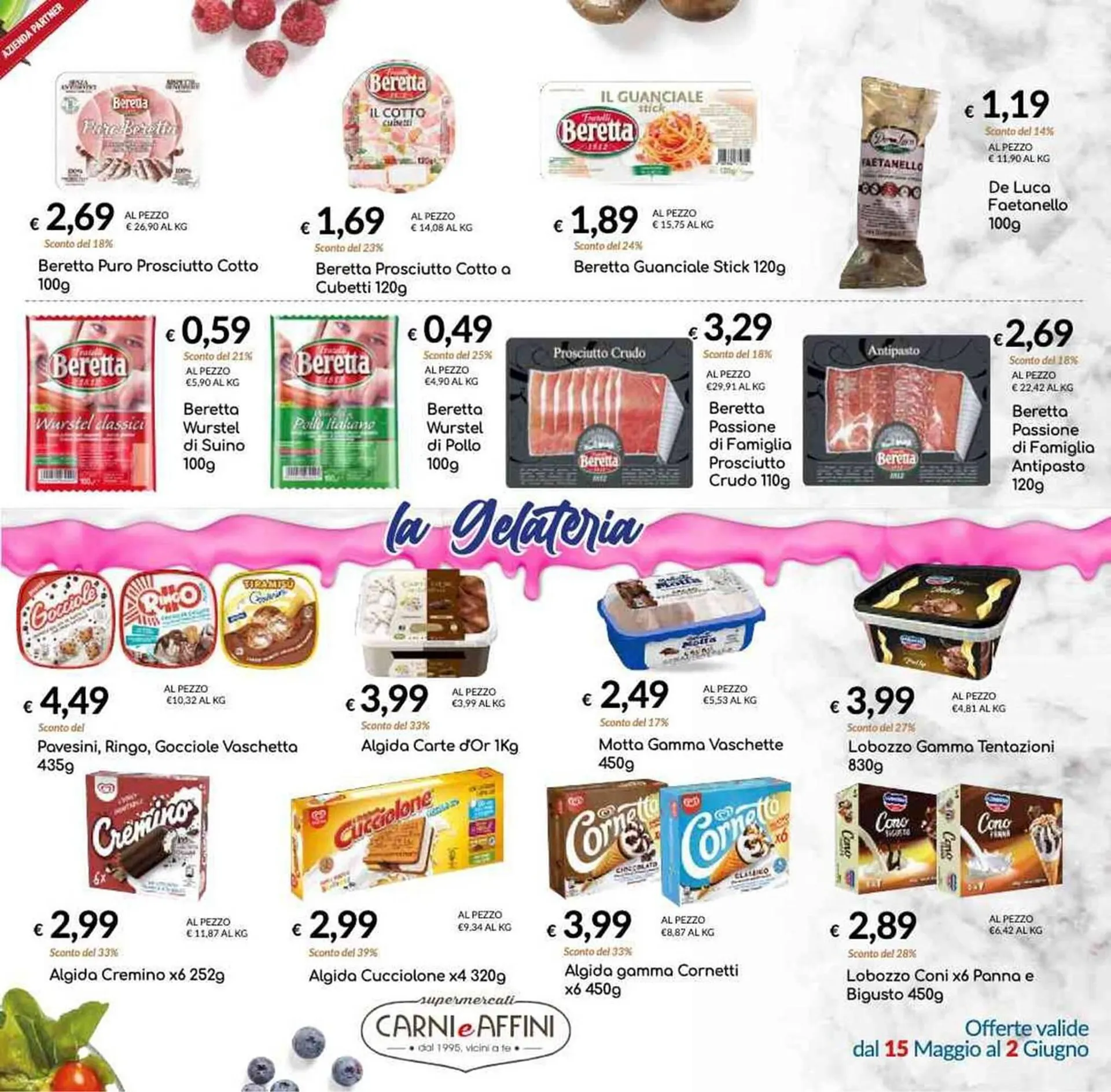 Volantino Carni e Affini Supermercati da 13 maggio a 2 giugno di 2024 - Pagina del volantino 11