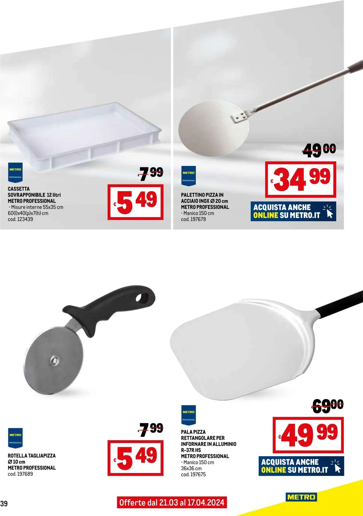 Metro Volantino attuale da 30 luglio a 13 agosto di 2025 - Pagina del volantino 39