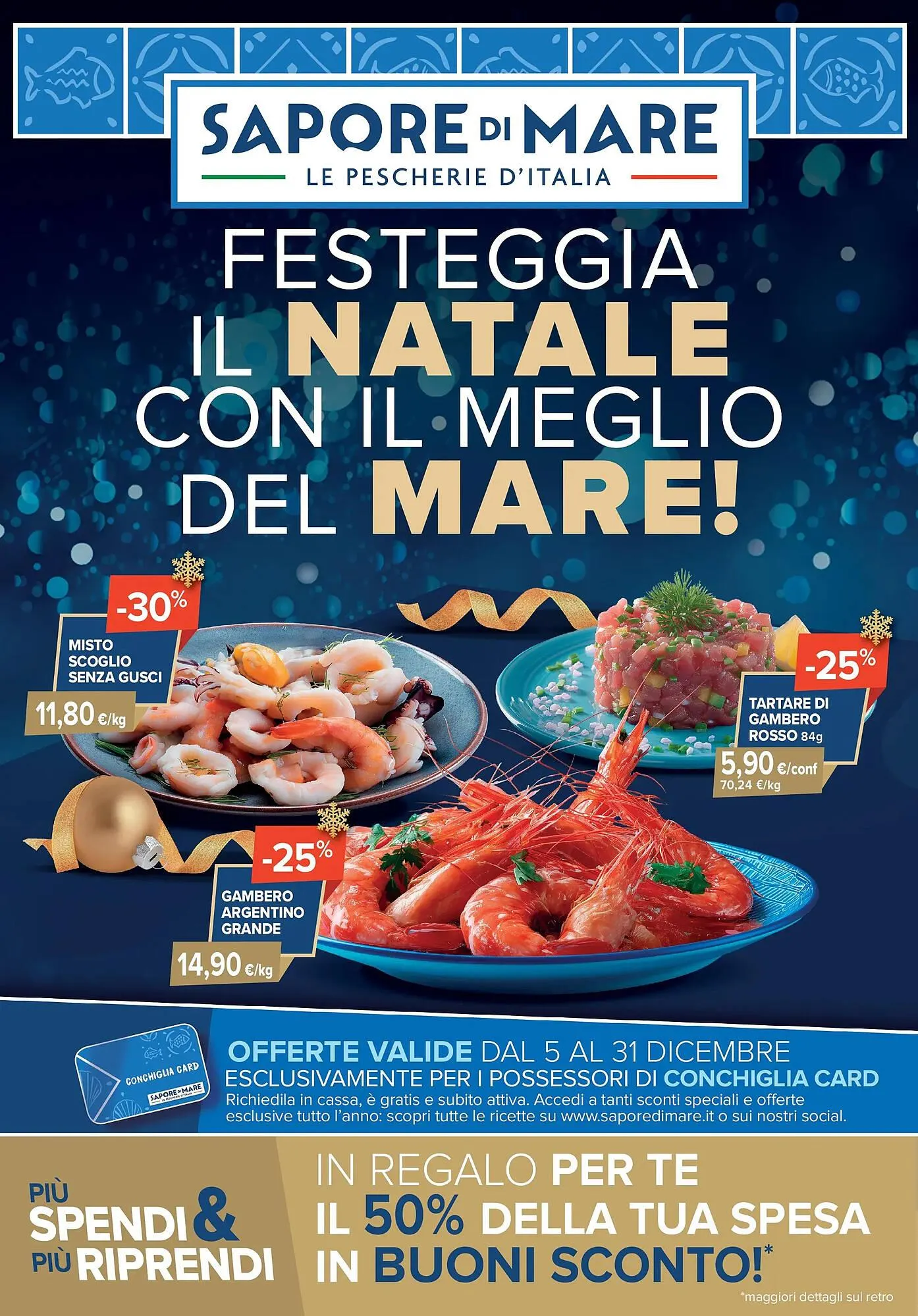 Volantino Sapore di Mare da 4 dicembre a 31 dicembre di 2025 - Pagina del volantino 1