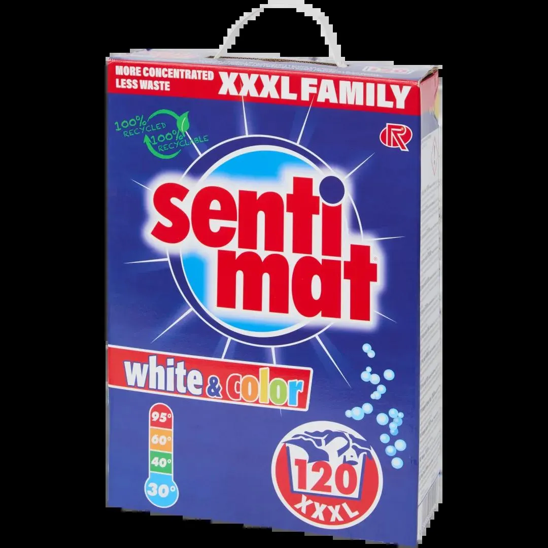 Detersivo in polvere Sentimat White & Color