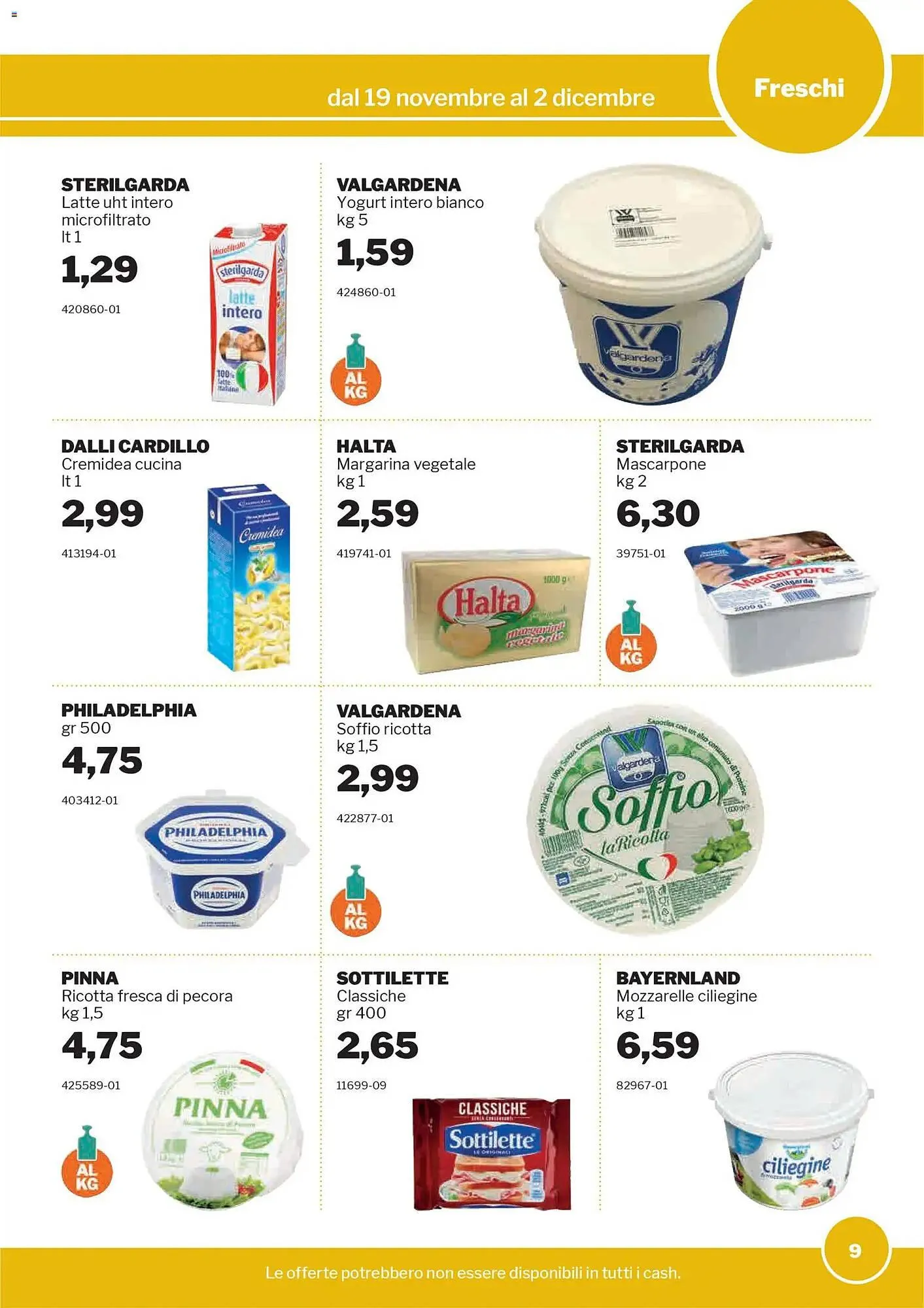Volantino GrosMarket da 19 novembre a 2 dicembre di 2025 - Pagina del volantino 9