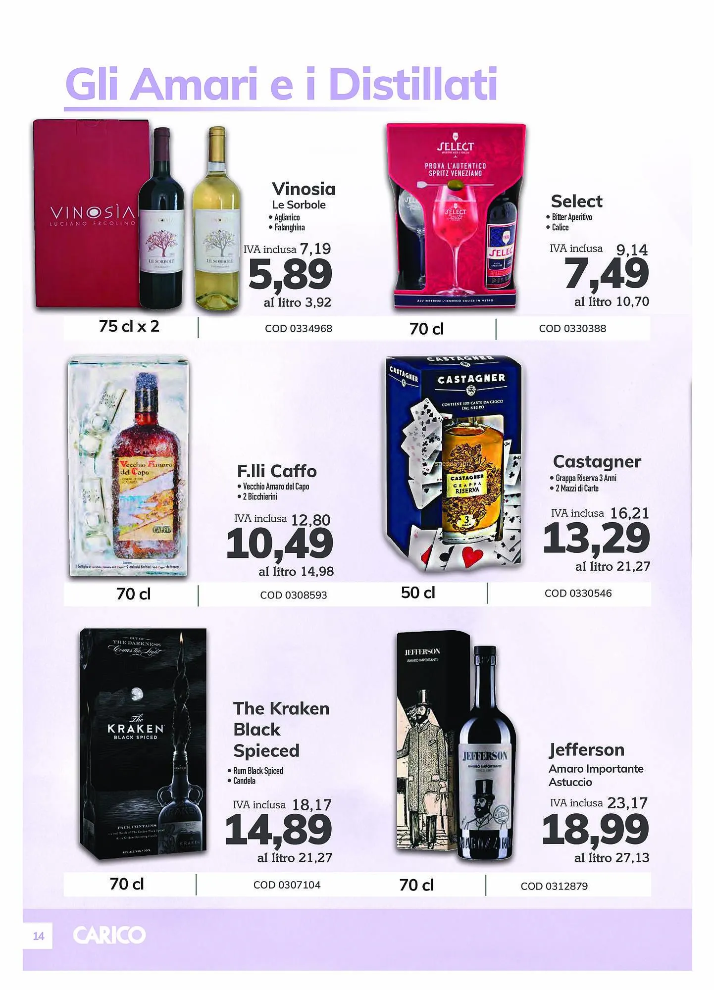 Volantino Carico Cash & Carry da 4 marzo a 5 aprile di 2026 - Pagina del volantino 14