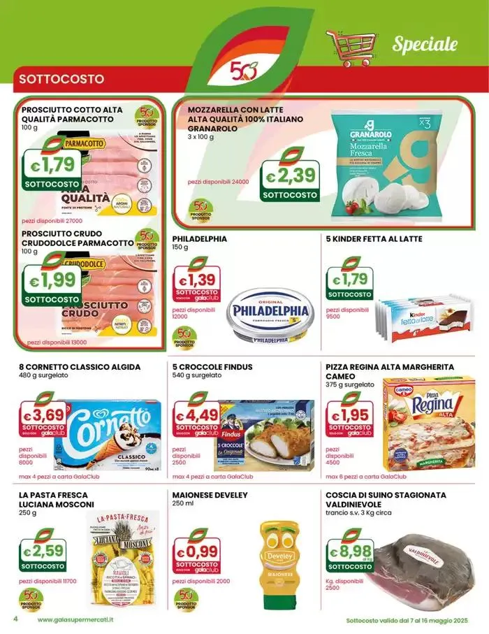 Sottocosto da 7 maggio a 20 maggio di 2025 - Pagina del volantino 4