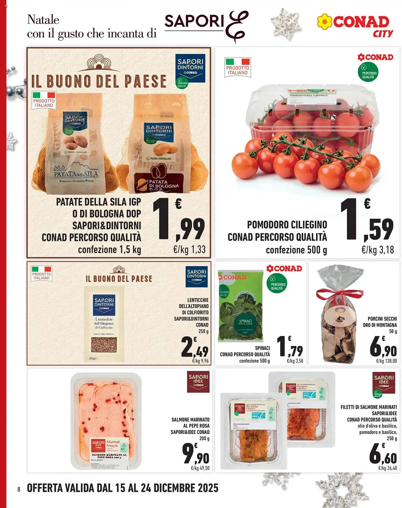 Volantino Conad da 15 dicembre a 24 dicembre di 2025 - Pagina del volantino 8