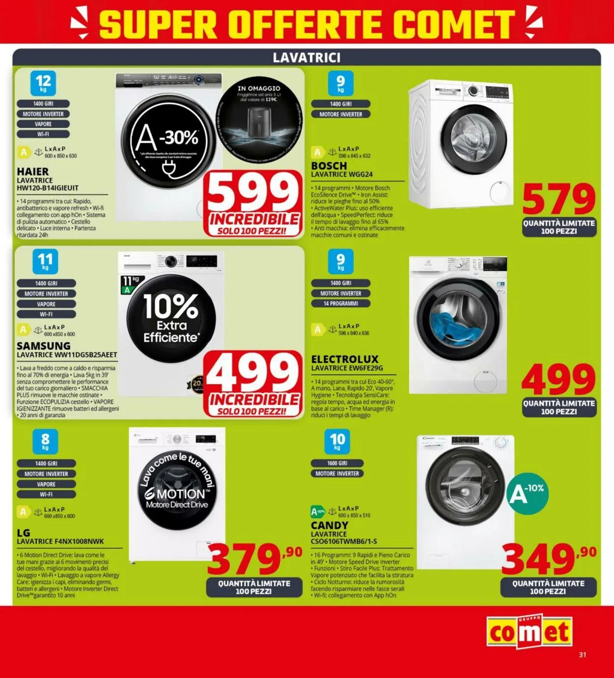 Comet Volantino attuale da 19 giugno a 3 luglio di 2025 - Pagina del volantino 31