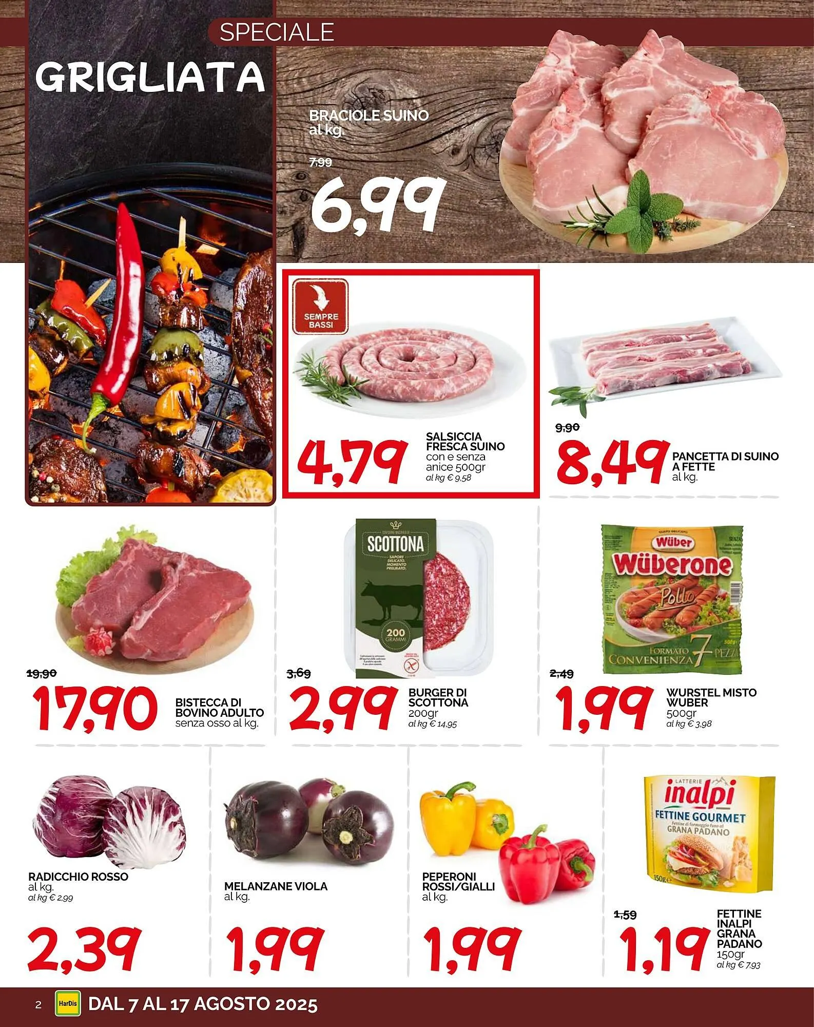 Volantino Hardis da 7 agosto a 17 agosto di 2025 - Pagina del volantino 2
