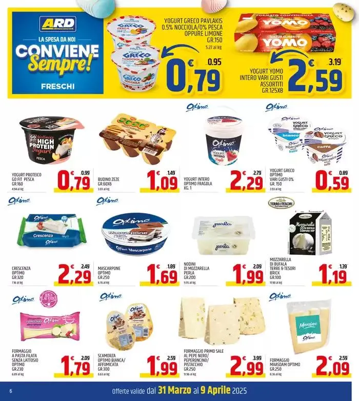 Conviene sempre! da 31 marzo a 9 aprile di 2025 - Pagina del volantino 6