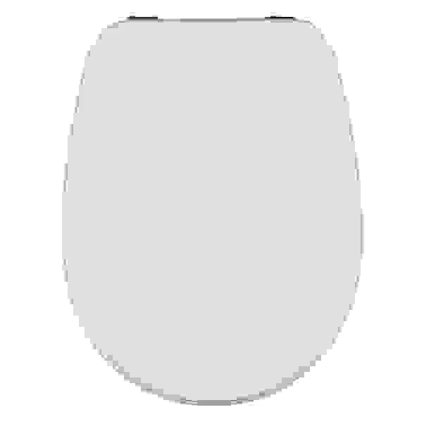 COPRIWATER LIUTO IN MDF VERNICIATO BIANCO CON CERNIERE IN METALLO CROMATO