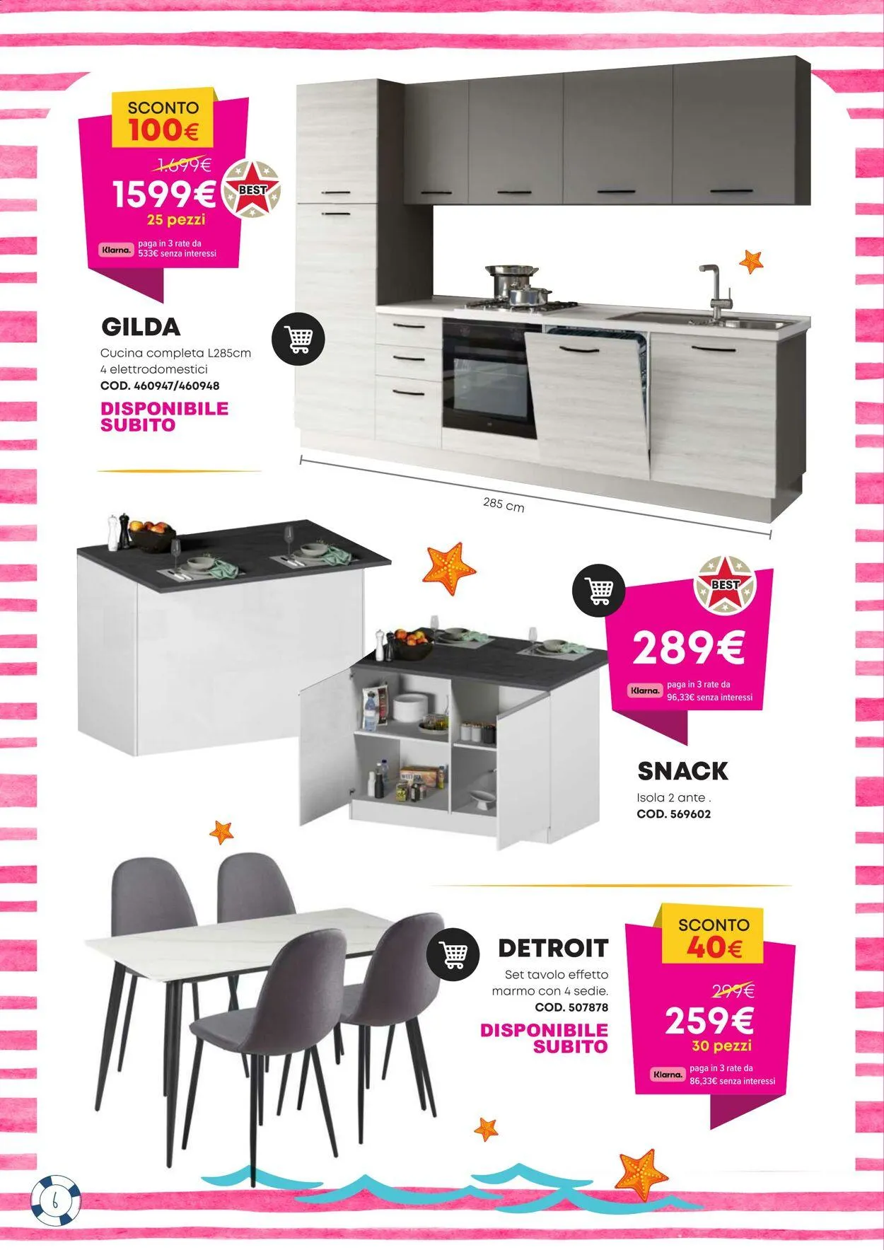 Conforama Volantino attuale da 13 giugno a 27 giugno di 2025 - Pagina del volantino 6