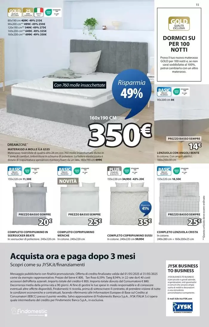 Una grande offerta per il tuo giardino da 1 maggio a 31 maggio di 2025 - Pagina del volantino 15