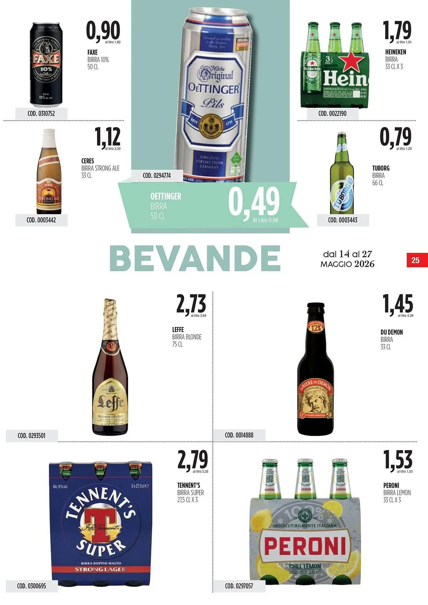Volantino Carico Cash & Carry da 14 maggio a 27 maggio di 2026 - Pagina del volantino 25