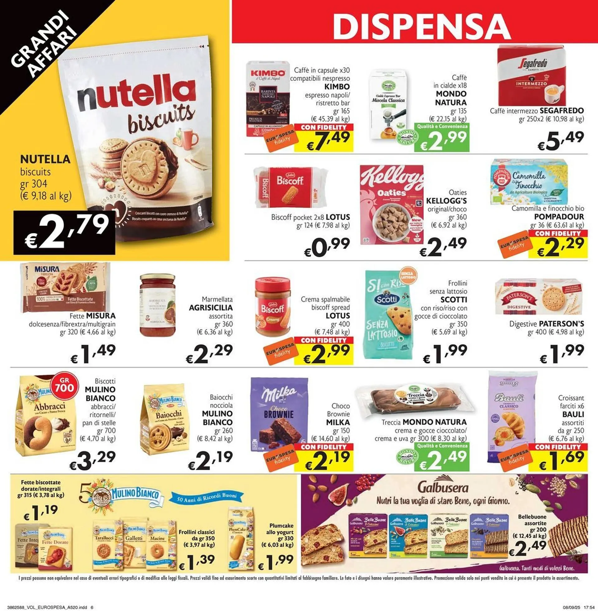 Volantino Eurospesa da 25 settembre a 9 ottobre di 2025 - Pagina del volantino 6