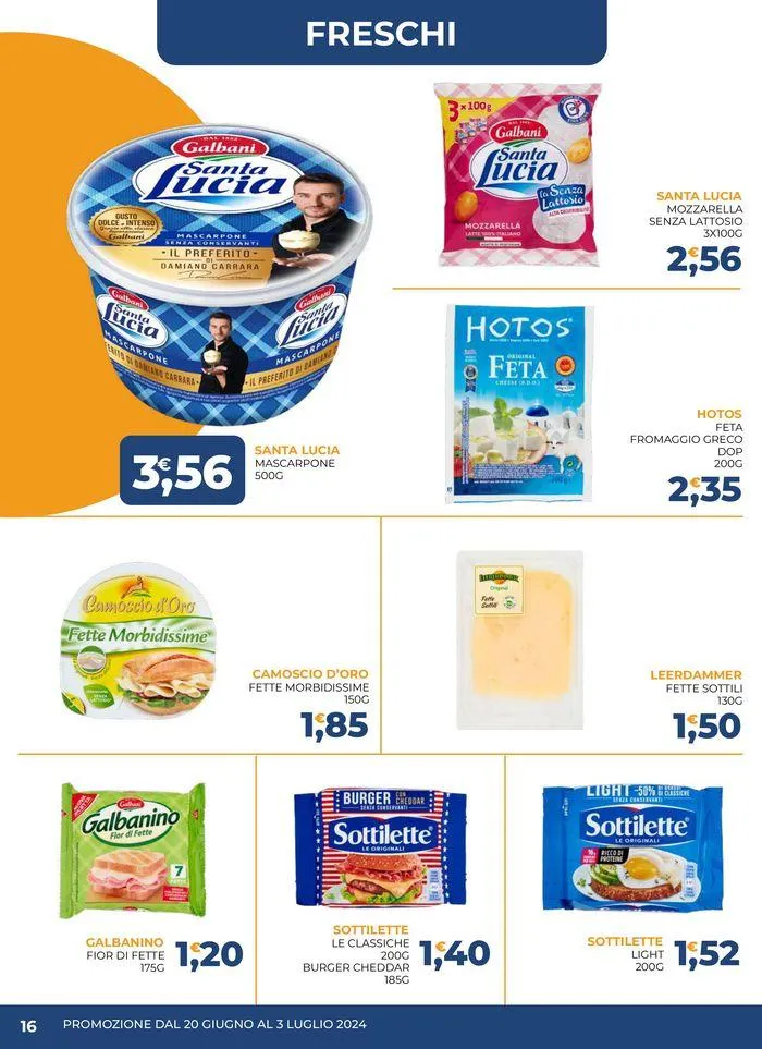 Offerte da 20 giugno a 3 luglio di 2024 - Pagina del volantino 16