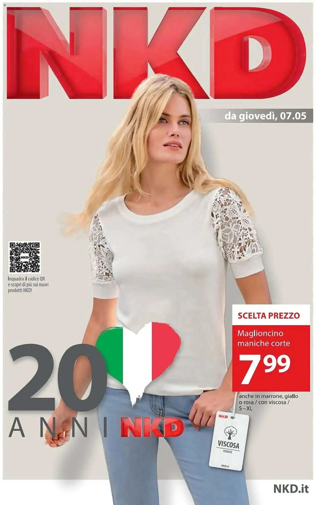 Volantino NKD da 7 maggio a 27 maggio di 2026 - Pagina del volantino 1