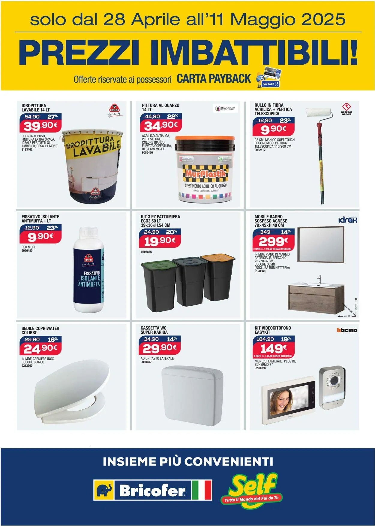 Bricofer - Modica Volantino attuale da 28 maggio a 11 giugno di 2025 - Pagina del volantino 3