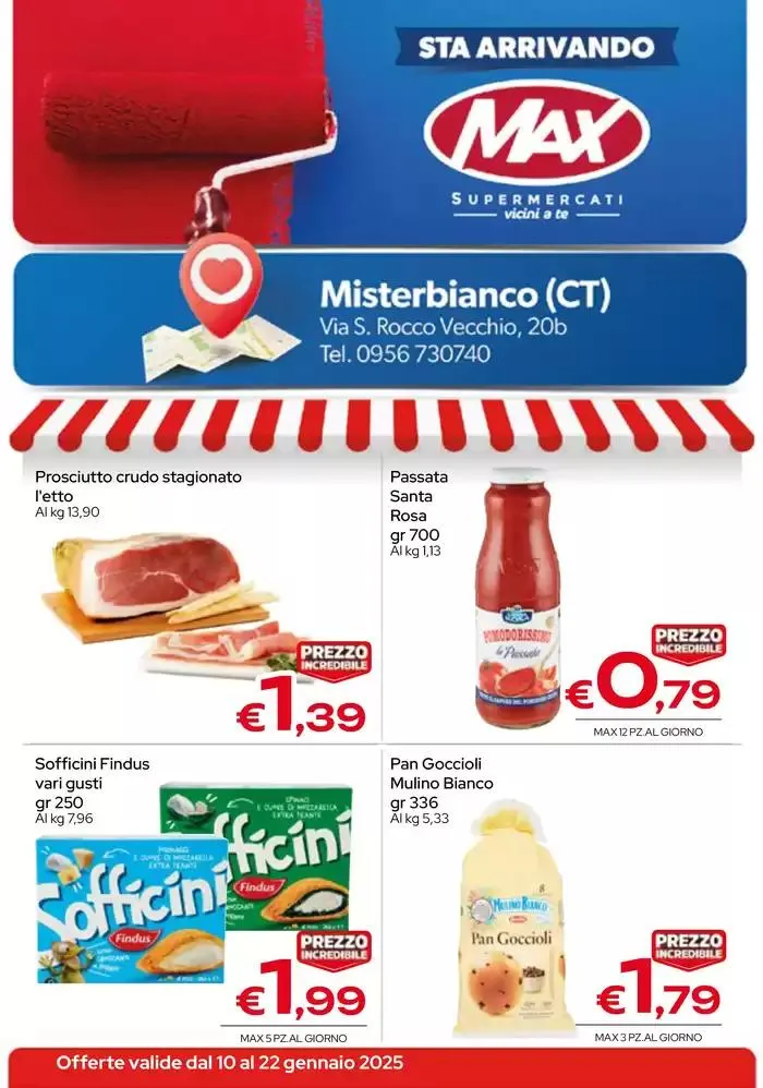 SuperMax da 10 gennaio a 22 gennaio di 2025 - Pagina del volantino 1