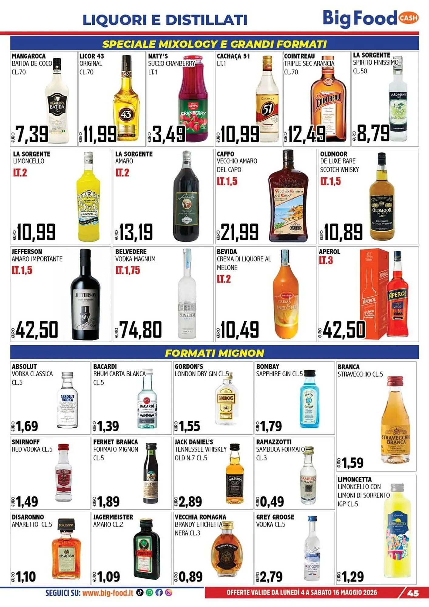 Volantino Big Food da 4 maggio a 16 maggio di 2026 - Pagina del volantino 45