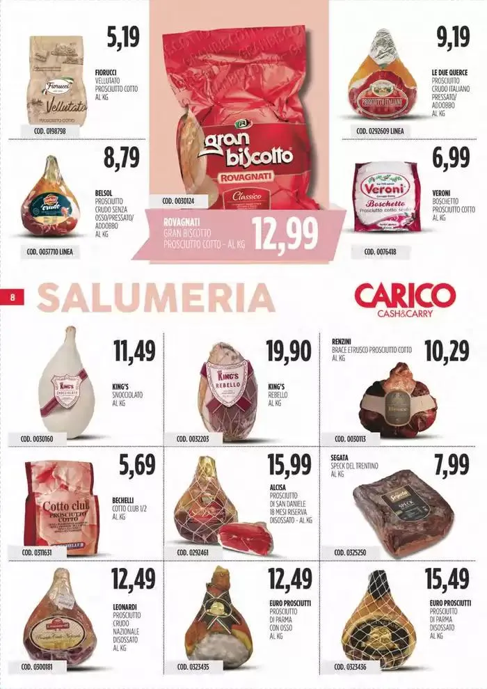 Offerte Carico Cash & Carry da 8 maggio a 21 maggio di 2025 - Pagina del volantino 8