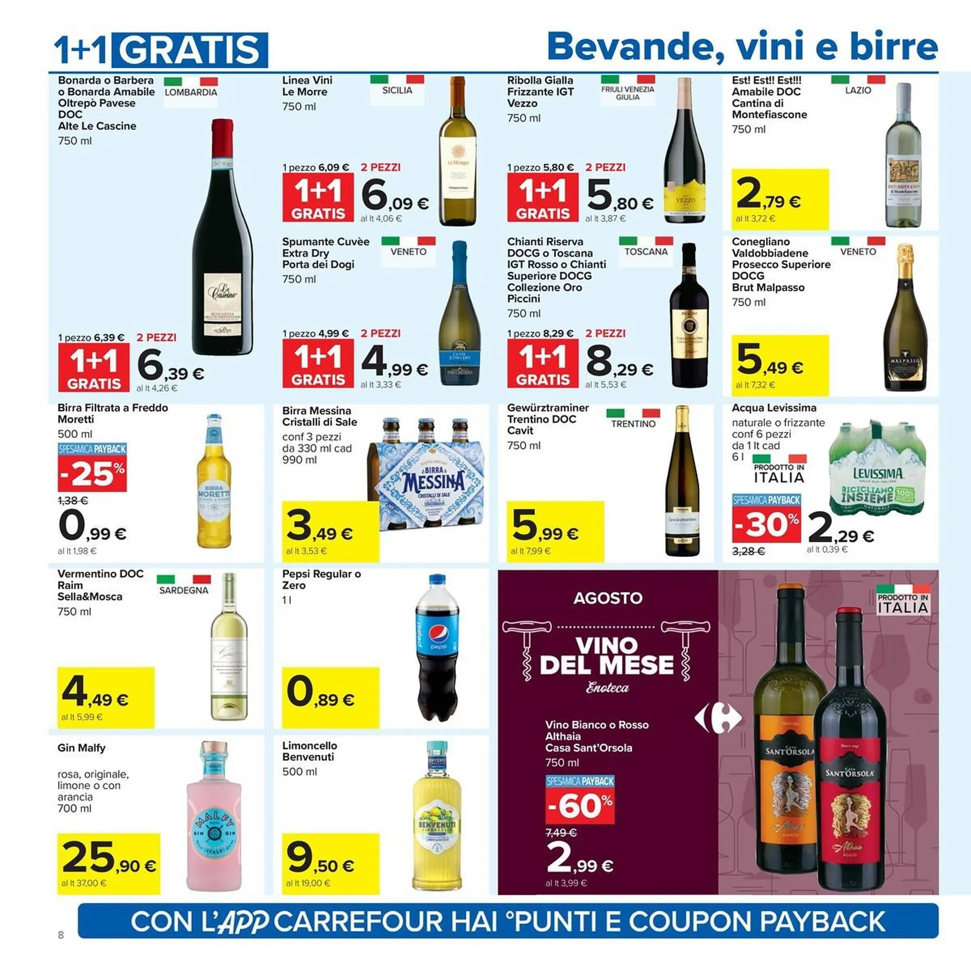 Volantino Carrefour Iper da 24 luglio a 6 agosto di 2025 - Pagina del volantino 8