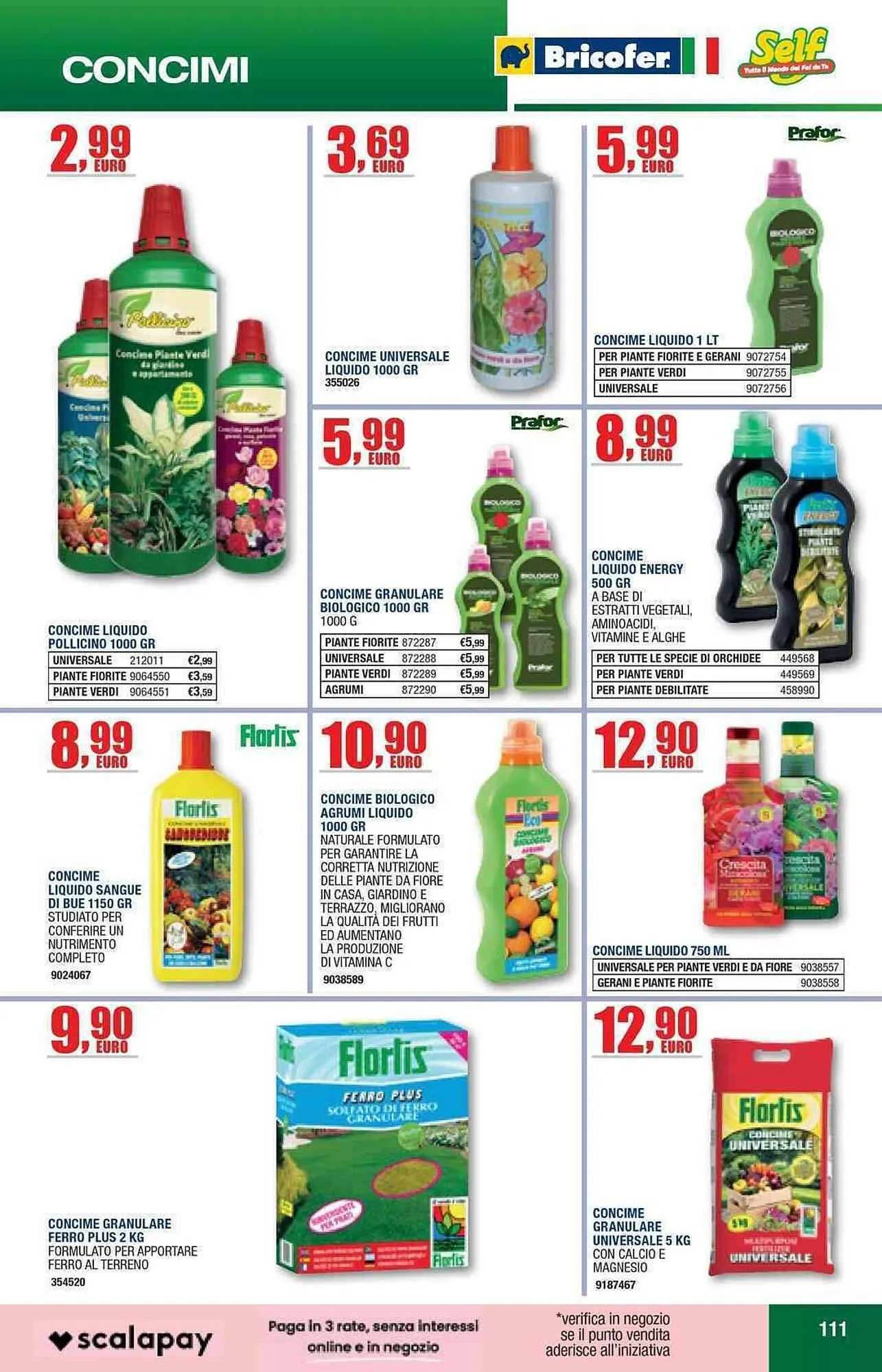 Volantino Self da 9 giugno a 31 agosto di 2025 - Pagina del volantino 111