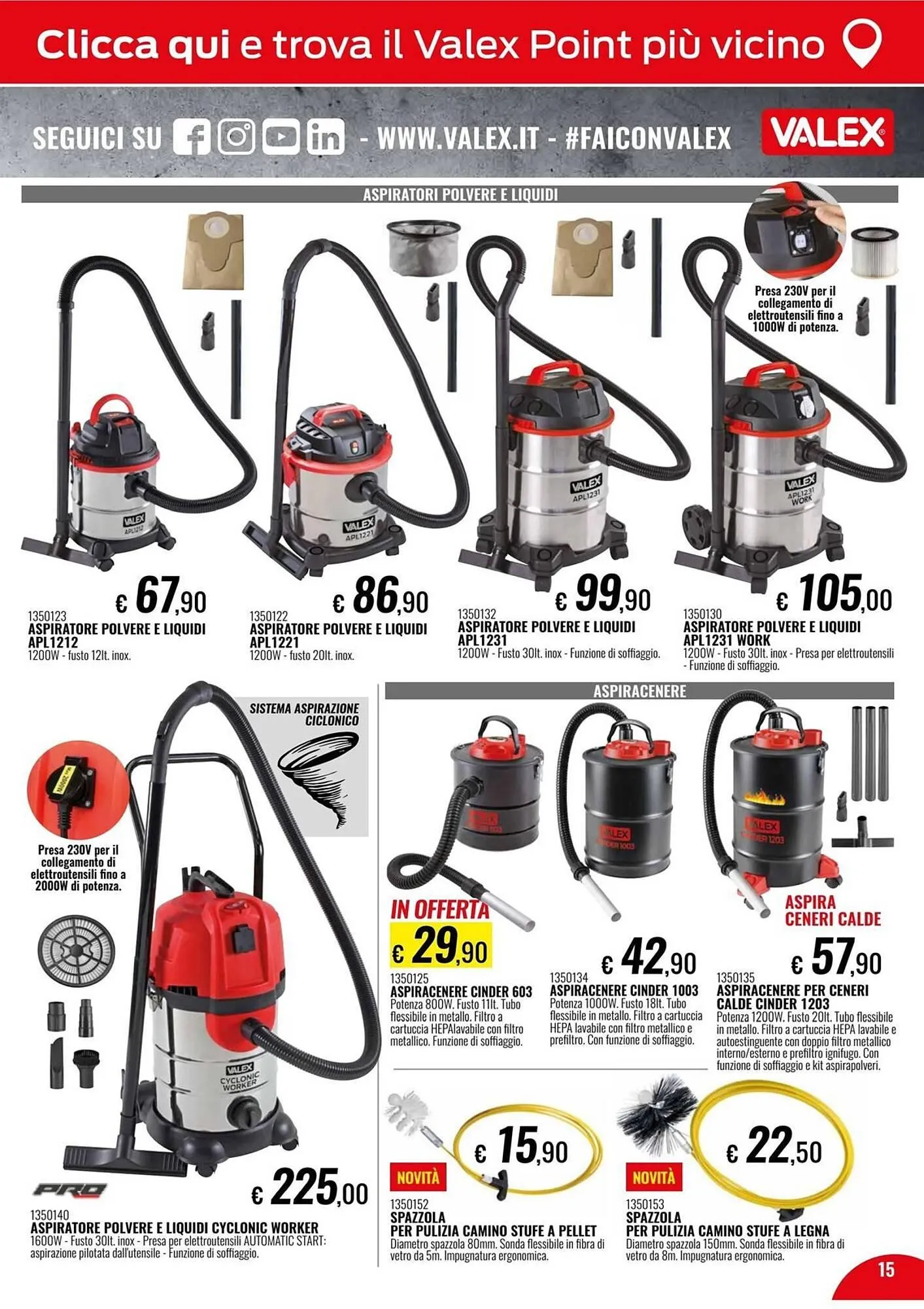 Volantino Valex da 13 gennaio a 22 marzo di 2026 - Pagina del volantino 15
