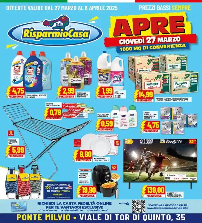 Nuova apertura Roma da 27 marzo a 6 aprile di 2025 - Pagina del volantino 1