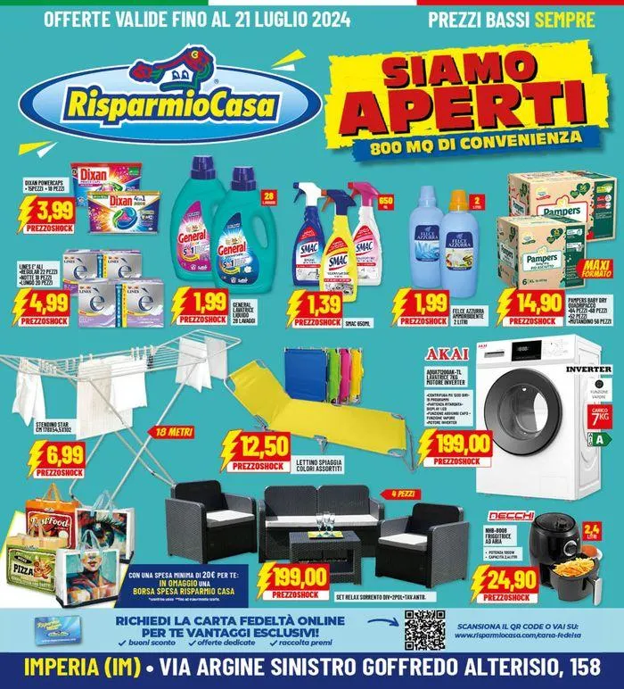 Siamo aperti da 6 luglio a 21 luglio di 2024 - Pagina del volantino 1