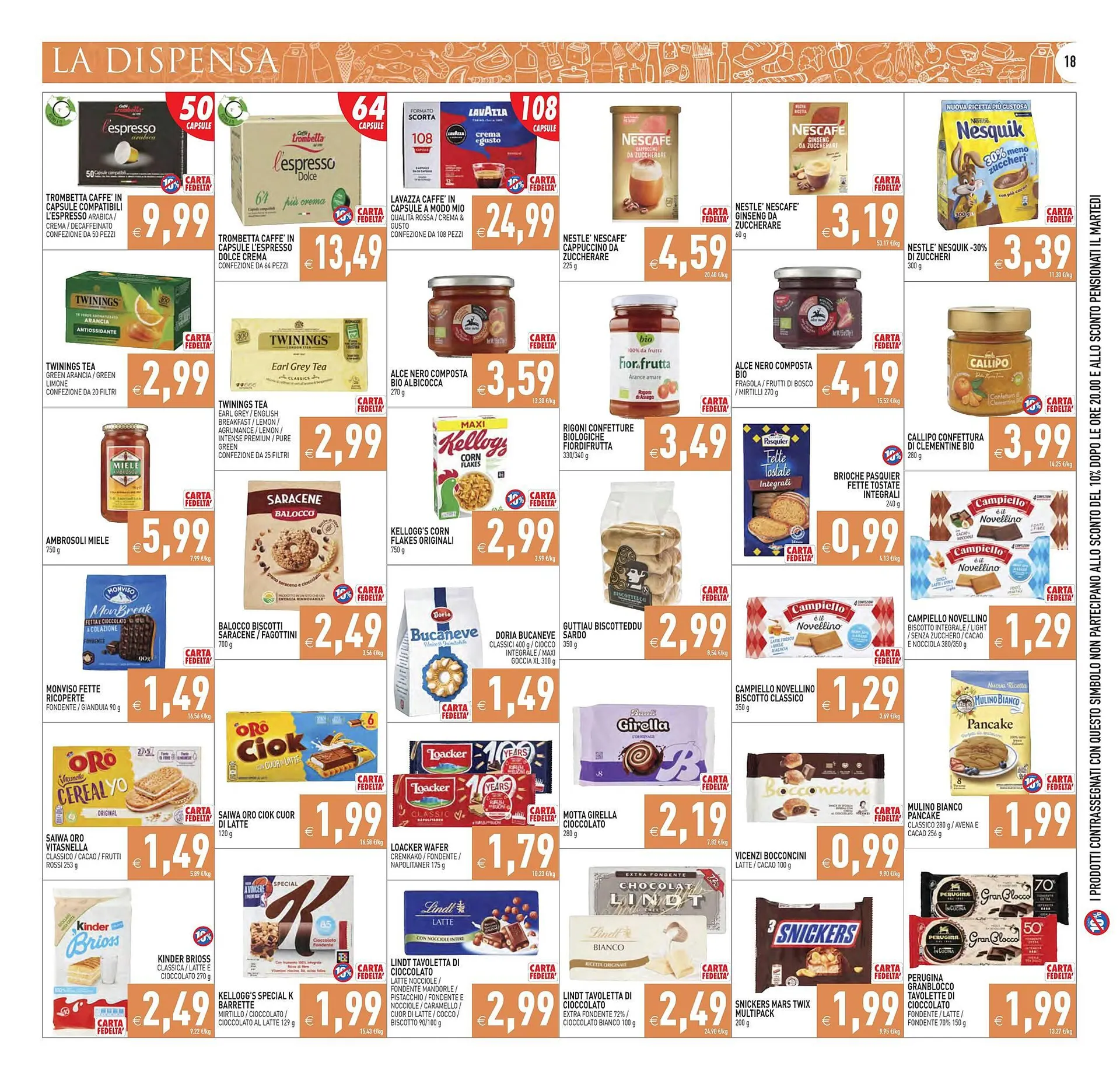 Volantino Supermercati Agorà da 17 marzo a 25 marzo di 2026 - Pagina del volantino 18